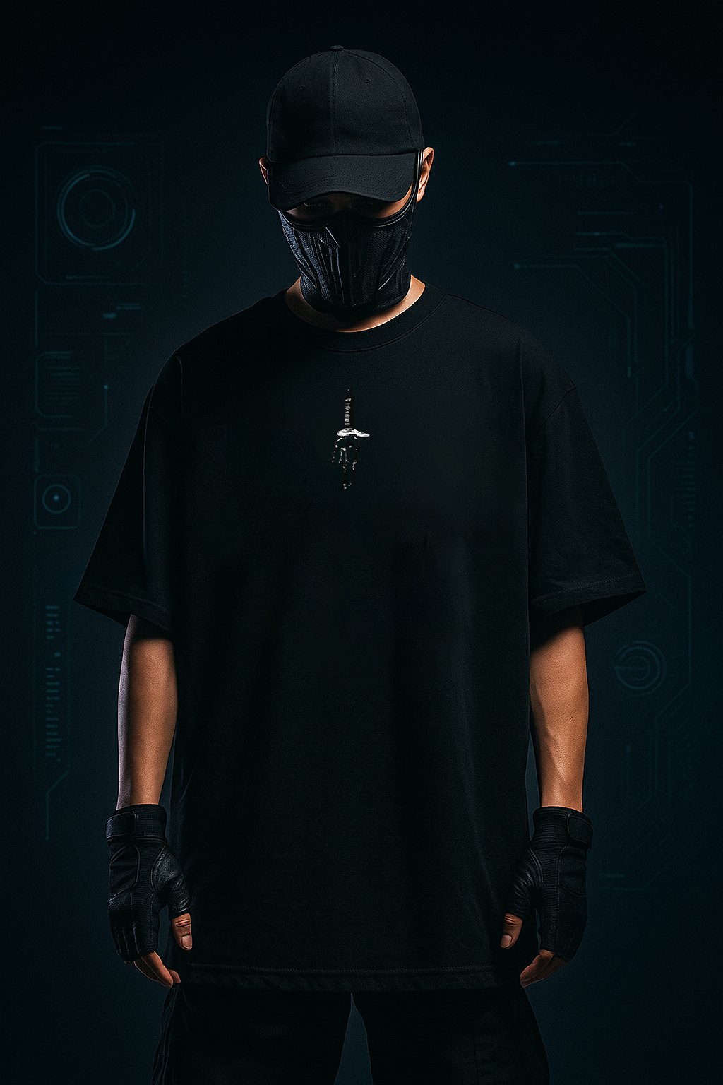 Left It All Behind" Anime Oversized Tee – Toji Inspired