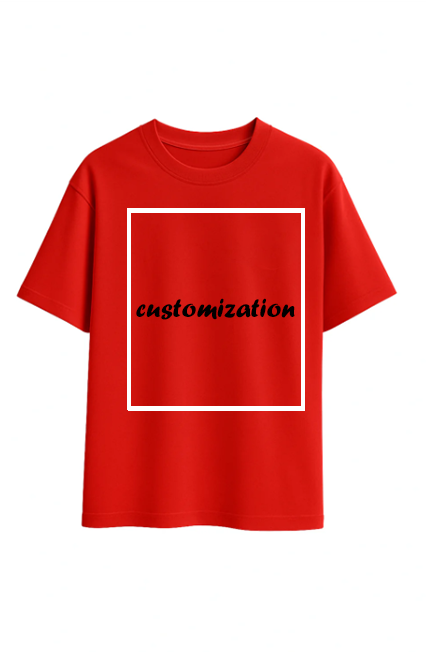 Customized tees(Red and orange)